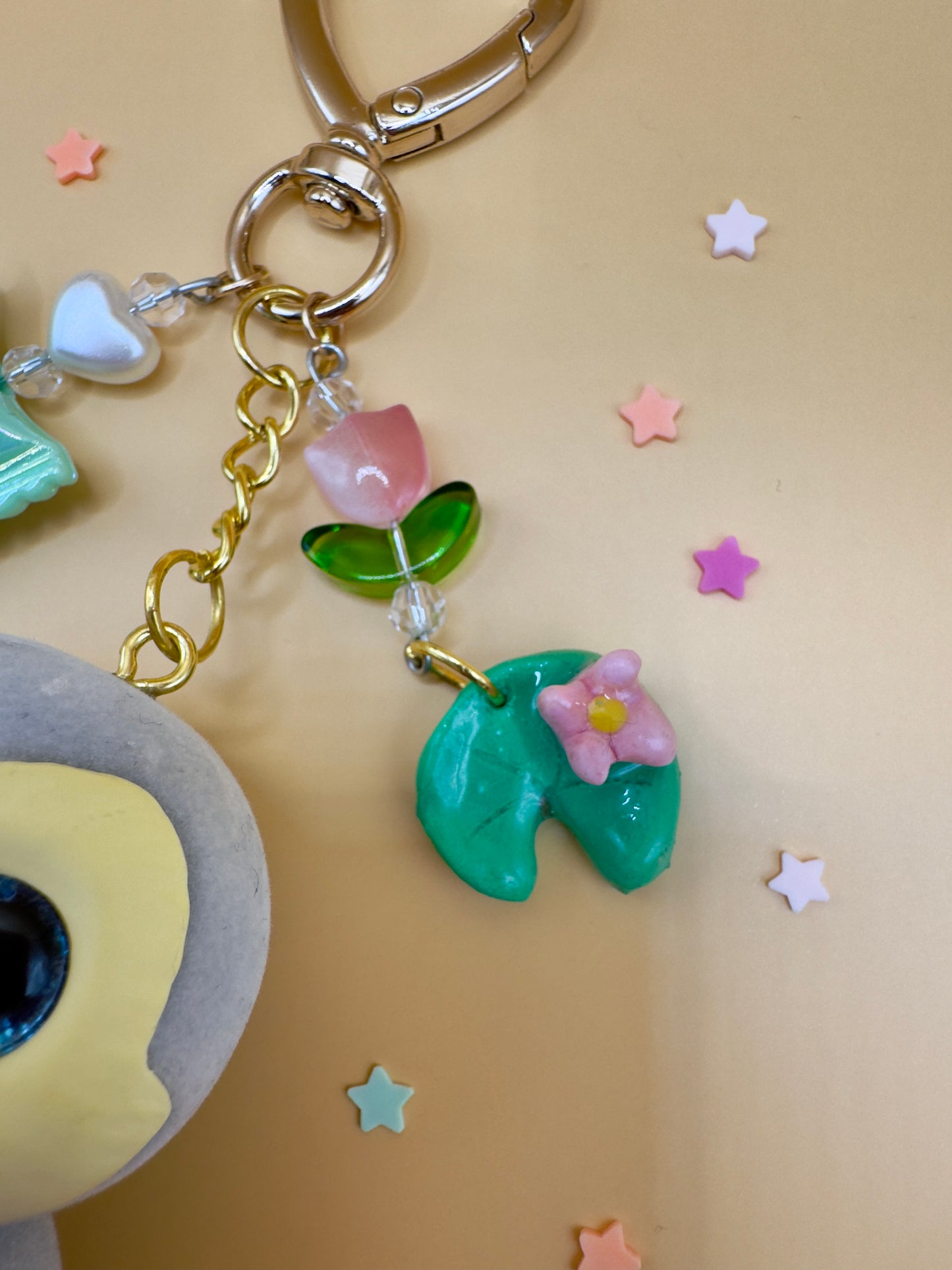 Pistachio Penguin Pal Keychain